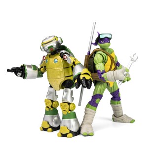 Foto 1 | Foto 1 | Figuras De Acción Teenage Mutant Ninja Turtles Paquete De 2 Unidades Metalhead & Donatello - Venta Internacional.
