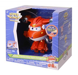 Foto 7 | Foto 7 | Super Wings Deluxe Transformando Super Cargado Jett | 6 '' Escala (us740431) - Venta Internacional.