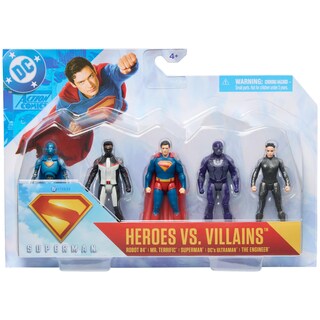 Foto 1 | Foto 1 | Figura De Acción Dc Comics Superman Heroes Vs. Paquete De 5 Villanos - Venta Internacional.