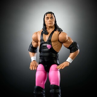 Foto 3 | Foto 3 | Figura De Acción Mattel Wwe Elite Collection Bret Hart Wrestlemania - Venta Internacional.