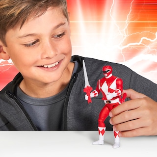 Foto 2 | Foto 2 | Figura De Acción Playmates Mighty Morphin Power Rangers Red Ranger - Venta Internacional.
