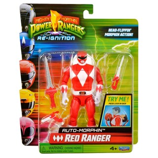 Foto 6 | Foto 6 | Figura De Acción Playmates Mighty Morphin Power Rangers Red Ranger - Venta Internacional.