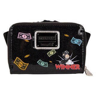 Foto 1 | Foto 1 | Wallet Loungefly Hasbro Monopoly Money Zip Around Vegan - Venta Internacional.