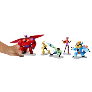 Foto 2 | Foto 2 | Set De Figuras Disney Big Hero 6 Con 5 Figuras De 9 Cm - Venta Internacional.