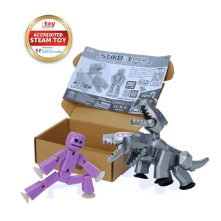 Foto 2 | Foto 2 | Paquete De Animación Zing Stikbot Y Mega Monster Lavender Purple - Venta Internacional.