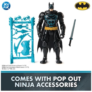 Foto 3 | Foto 3 | Figura De Acción Spin Master Dc Comics Batman Ninja Strike 6 - Venta Internacional.
