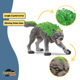 Foto 6 | Foto 6 | Figura Schleich Eldrador Creatures Stone Wolf 70153 - Venta Internacional.
