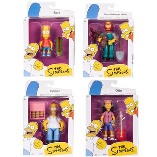 Foto 4 | Foto 4 | Figuras De Acción Disney Los Simpson Paquete De 4 Unidades 13 Cm Wave 1 - Venta Internacional.