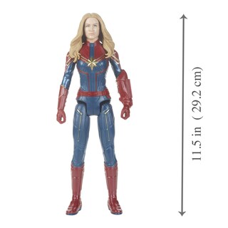Foto 3 | Foto 3 | Figura De Acción Marvel Avengers Endgame Titan Hero Captain Marvel - Venta Internacional.