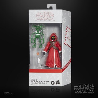 Foto 2 | Foto 2 | Figuras De Acción Star Wars The Black Series Jawa & Salacious - Venta Internacional.