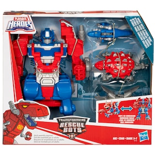 Foto 2 | Foto 2 | Figura De Acción Toy Transformers Rescue Bots Knight Watch Optimus Prime - Venta Internacional.