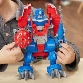 Foto 3 | Foto 3 | Figura De Acción Toy Transformers Rescue Bots Knight Watch Optimus Prime - Venta Internacional.
