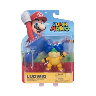 Foto 3 | Foto 3 | Figura De Acción Super Mario Ludwig Von Koopa De 10 Cm Con Varita 3+ - Venta Internacional.