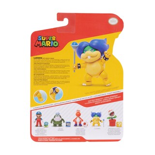 Foto 4 | Foto 4 | Figura De Acción Super Mario Ludwig Von Koopa De 10 Cm Con Varita 3+ - Venta Internacional.