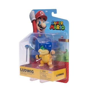 Foto 6 | Foto 6 | Figura De Acción Super Mario Ludwig Von Koopa De 10 Cm Con Varita 3+ - Venta Internacional.