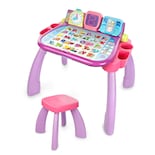 Escritorio De Actividades Vtech Touch & Learn Morado De 3 A 6 Años - Venta Internacional.