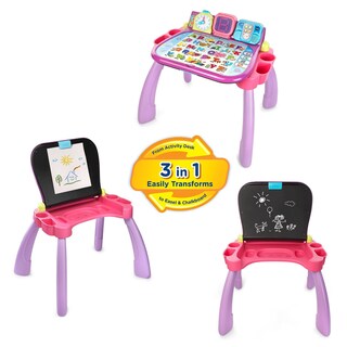 Foto 2 | Foto 2 | Escritorio De Actividades Vtech Touch & Learn Morado De 3 A 6 Años - Venta Internacional.