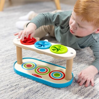 Foto 2 | Foto 2 | Juguete Para Habilidades De Desarrollo Melissa & Doug Match & Push - Venta Internacional.