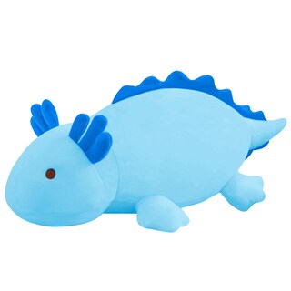 Foto 1 | Foto 1 | Peluche De Peluche Sqeqe Con Peso De Axolotl Azul De 25 Cm - Venta Internacional.