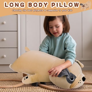 Foto 7 | Foto 7 | Juguete De Peluche Auspicious Beginning Bulldog Francés Gigante Marrón 76 Cm - Venta Internacional.
