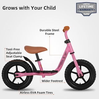 Foto 2 | Foto 2 | Bicicleta De Equilibrio Joystar Para Niños Pequeños De 10 Pulgadas Con Reposapiés De 2 A 4 Años - Venta Internacional.