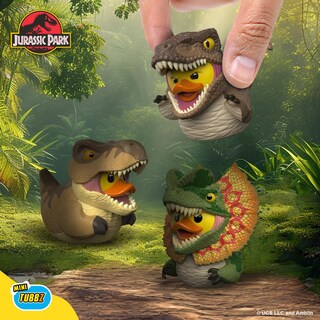 Foto 6 | Foto 6 | Figura De Vinilo Tubbz Mini Jurassic World Rebirth T-rex Duck - Venta Internacional.