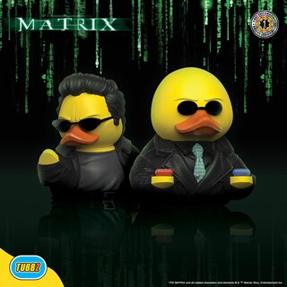Foto 6 | Foto 6 | Figura De Vinilo Tubbz Primera Edición The Matrix Morpheus Duck 9 Cm - Venta Internacional.