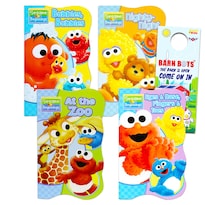 Set De 4 Board Books Sesame Street Beginnings Con Colgador Para Puerta - Venta Internacional.