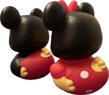 Foto 2 | Foto 2 | Juguetes De Baño Just Play Rubber Ducks Minnie Mickey Mouse 6 Cm - Venta Internacional.