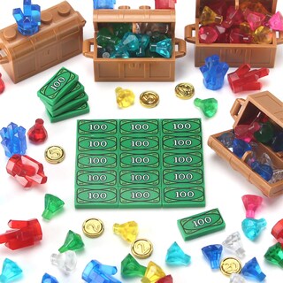 Foto 6 | Foto 6 | Set De Bloques De Construcción Feleph Treasure Accessories Money - Venta Internacional.