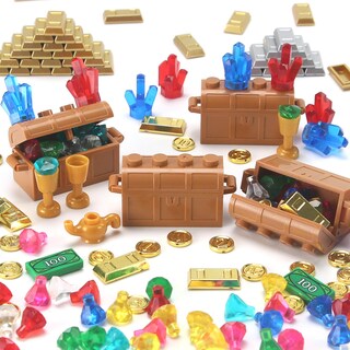 Foto 7 | Foto 7 | Set De Bloques De Construcción Feleph Treasure Accessories Money - Venta Internacional.