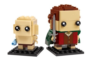 Foto 3 | Foto 3 | Set De Construcción Lego Brickheadz Frodo & Gollum 40630 - Venta Internacional.