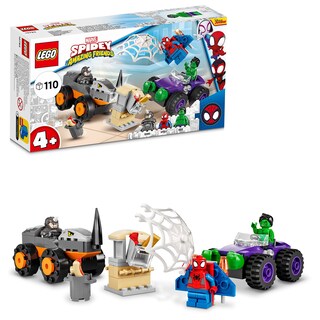 Foto 1 | Foto 1 | Juguete Lego Marvel Hulk Contra Rhino Monster Truck Showdown 10782 - Venta Internacional.