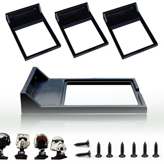 Foto 1 | Foto 1 | Soporte De Pared Para Cascos Lego Star Wars Estante Negro - Venta Internacional.
