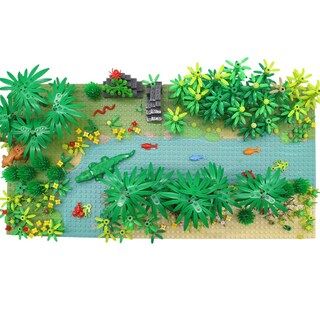 Foto 3 | Foto 3 | Bloques De Construcción Feleph Rainforest Jungle Con 2 Placas Base - Venta Internacional.