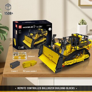 Foto 6 | Foto 6 | Set De Construcción Mould King Rc Bulldozer Truck Con Motores 1508 Unidades - Venta Internacional.