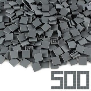 Foto 1 | Foto 1 | Bloques De Construcción Feleph Color Gris Azulado Oscuro 2 X 2 Azulejos 500 Piezas - Venta Internacional.