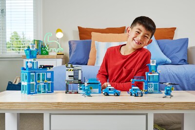 Foto 5 | Foto 5 | Building Bricks Toy Max Adventure Police Headquarters 822 Piezas - Venta Internacional.