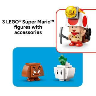 Foto 5 | Foto 5 | Juguete De Construcción Lego Super Mario Captain Toad's Camp 72040 - Venta Internacional.