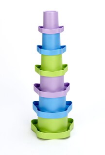 Foto 5 | Foto 5 | Vasos Apilables Green Toys My First 6 Cups Morado/azul/verde - Venta Internacional.
