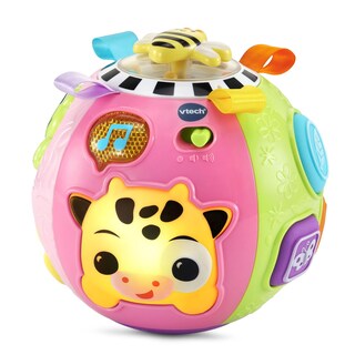 Foto 2 | Foto 2 | Pelota De Actividad Vtech Baby On-the-moove Con Texturas  Color Rosa - Venta Internacional.