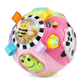 Foto 3 | Foto 3 | Pelota De Actividad Vtech Baby On-the-moove Con Texturas  Color Rosa - Venta Internacional.