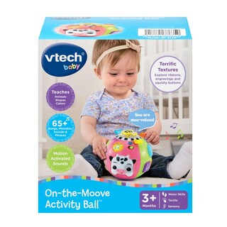 Foto 7 | Foto 7 | Pelota De Actividad Vtech Baby On-the-moove Con Texturas  Color Rosa - Venta Internacional.