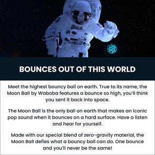 Foto 4 | Foto 4 | Bola Hinchable Waboba Moonshine Light Up Moon Ball Azul - Venta Internacional.
