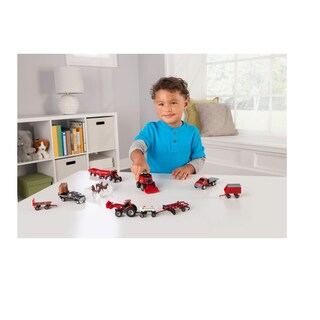 Foto 2 | Foto 2 | Juego De Juguetes Ertl Case Ih Para Tractores Y Vehículos Juego Económico De 20 Piezas - Venta Internacional.