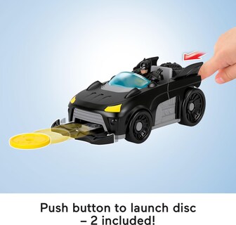 Foto 3 | Foto 3 | Coche De Juguete Fisher-price Imaginext Dc Super Friends Batmobile - Venta Internacional.
