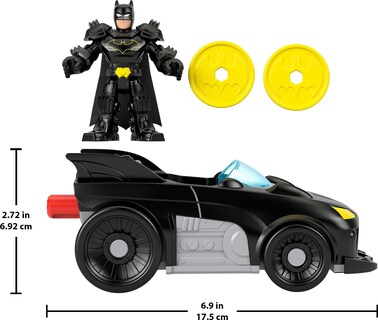Foto 5 | Foto 5 | Coche De Juguete Fisher-price Imaginext Dc Super Friends Batmobile - Venta Internacional.