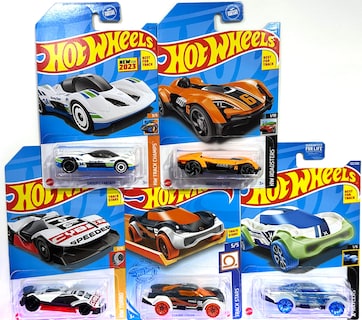 Foto 1 | Foto 1 | Paquete De 5 Unidades De Toy Hot Wheels Random Track Stars Track Champs 1:64 - Venta Internacional.