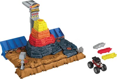 Foto 1 | Foto 1 | Set De Juego Hot Wheels Monster Trucks Arena Smashers Con Camión De Juguete - Venta Internacional.