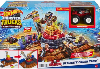 Foto 6 | Foto 6 | Set De Juego Hot Wheels Monster Trucks Arena Smashers Con Camión De Juguete - Venta Internacional.